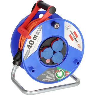 Brennenstuhl Garant IP44 Kabeltrommel 40 m Orange Schutzkontakt-Stecker