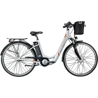 28 Zoll RH 48 cm weiß/orange