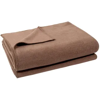 Soft-Fleece Decke 160 x 200 cm copper coin