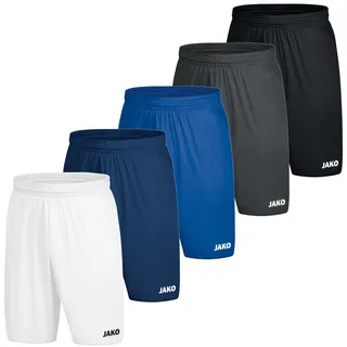 Jako Kinder Short 5er-Set Sporthose Brasil COR4492-657 152 - Weiß/Royal/Schw./Navy/Anthra - 152