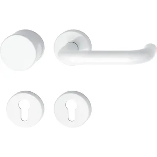 Hewi Hewi, - Türbeschlag 111.20R/122.23 Wechselgarnitur 111.20 R/122.23 auf Rosette PZ reinweiß