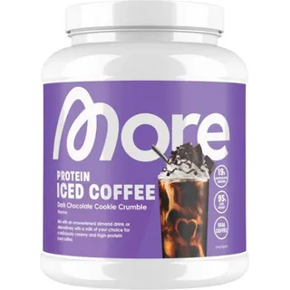 MORE Nutrition More Protein Iced Coffee / Dark Cookie Crumble Pulver 500 g