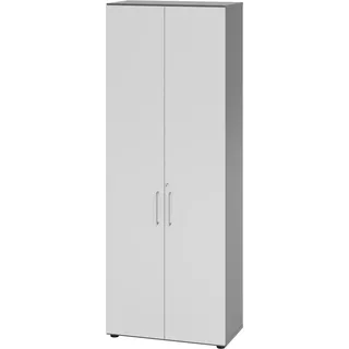 bümö Aktenschrank 80 x 40 x 180 grau