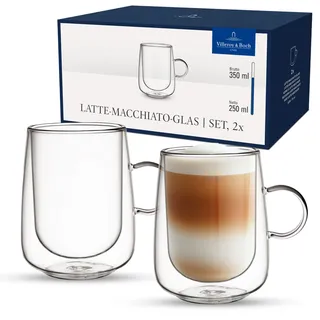 Villeroy & Boch Artesano Latte-Macchiato-Glas 0,25 l Set 2-tlg.