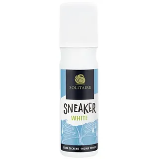 Solitaire Sneaker White, für weiße Sneaker aus Glattleder und Textil, 75ml
