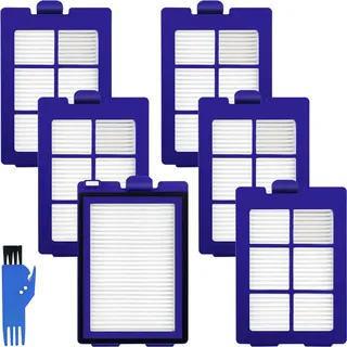 EATBALE Hepa Filter Zubehör Ersatzteile für Eufy Robovac X8 / X8 hybrid Roboter Staubsauger Hepa Material Staubsauger Filter für X8 / X8 hybrid Waschbarer Aufsatz Verbrauchsmaterial Zubehör Set