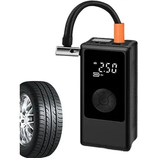 Auto-Akku-Luftpumpe, Akku-Reifenfüller, tragbarer Luftkompressor, elektrische Auto-Luftpumpe, kabellose Autoreifenpumpe, Luftpumpe mit Direktantrieb,