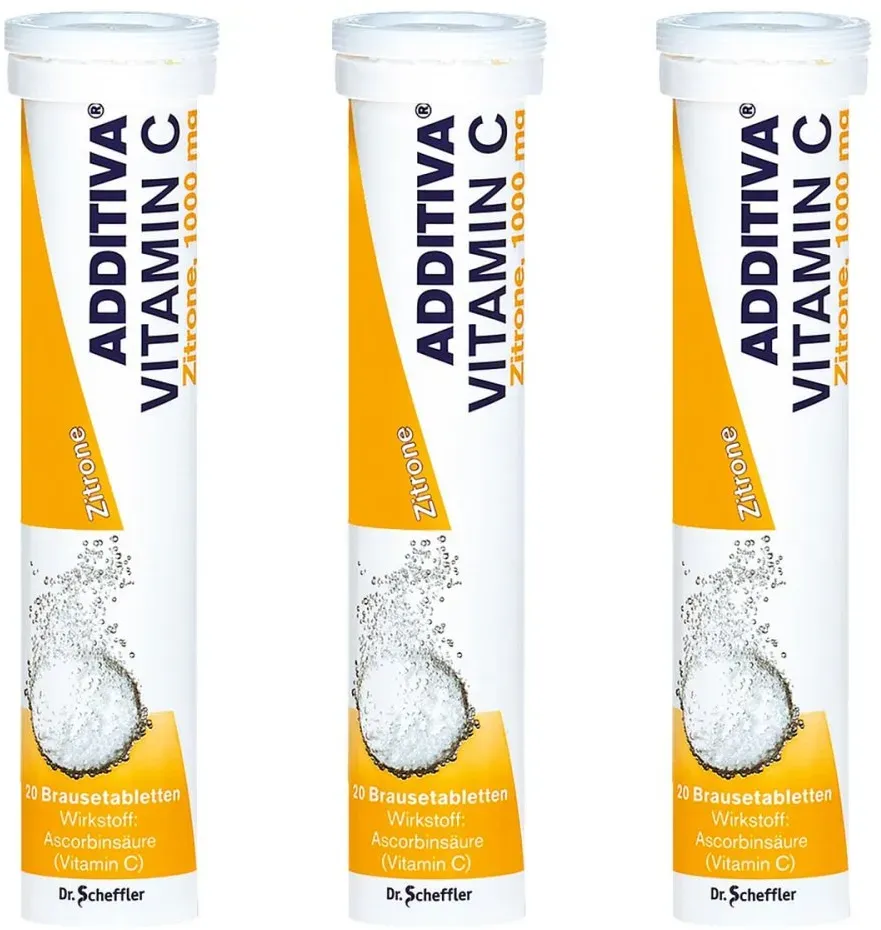 Additiva Vitamin C1 1000 mg Brausetabletten