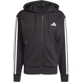Adidas Essentials 3-Streifen Sweatjacke Herren JD1870 - black/white 4XL