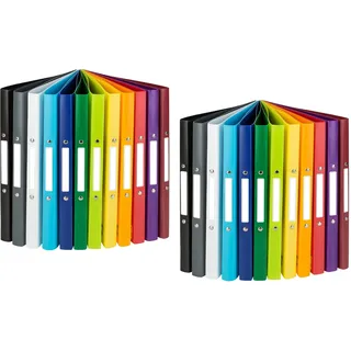 IDENA Ringbuch DIN A4, 2 cm Rücken, 12er Set