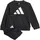 I BL FL JOG 240 Trainingsanzug Schwarz/Weiß 68