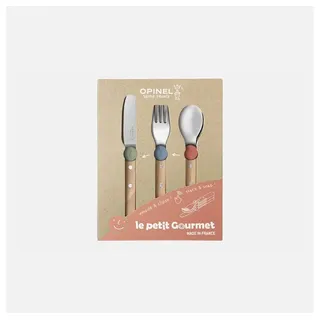 Opinel LE PETIT GOURMET Kinderbesteck Set - Bunt