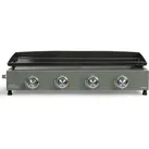 Livoo, Gasgrill, Plancha-gaz-4-Brenner (10 kW)
