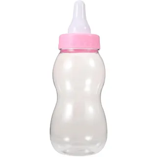 Veemoon Giant Babyflasche Spardose XXL – Lustige Nuckelflasche Als Geldsparer Für Babys Und Kleinkinder - Perfekte Zur Babyparty Und Kreative Heimdekoration in Rosa