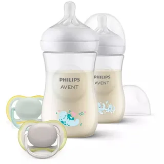 Philips Avent Natural Response - Flaschen-Set mit Unterwasser-Motiven - SCD837/11