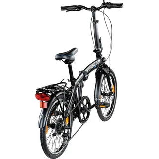 Zündapp Faltrad ZF20 Speed Folder 20 Zoll 6-Gang RH 28,5cm grau