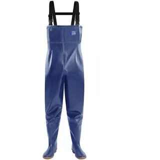Aikelai Wathose Herren Wasserdicht mit Stiefel,3-Ply Neopren Wathose,Angelhose Herren,mit Rutschfesten Gummistiefeln,Crosswater Waders für Angeln,Bauernhöfe, Gärten (EU42)