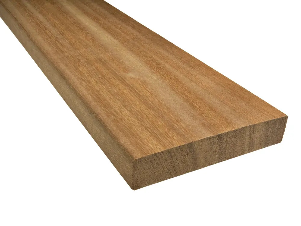25x145 mm Bangkirai Terrassendielen KD, glatt/glatt