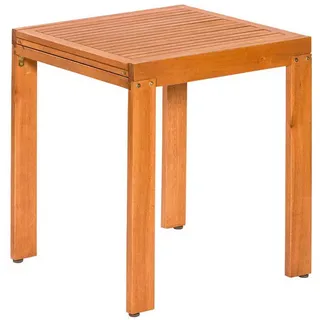 Merxx Balkonausziehtisch 130 x 70 x 74 cm Eukalyptus