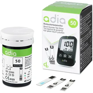 diabetikerbedarf db GmbH adia Blutzuckerteststreifen