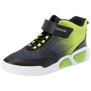 GEOX Illuminus Black / Lime 35