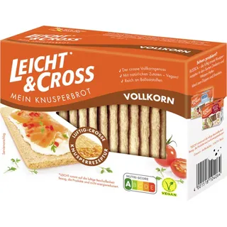 Leicht&Cross VOLLKORN Knäckebrot 125,0 g, 1 Pack