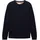 1038426 Basic Knit Pullover Knitted Navy Melange L