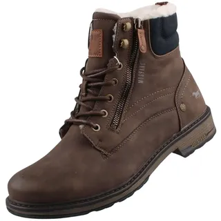 Mustang Herren Stiefel Dunkelbraun EU 44