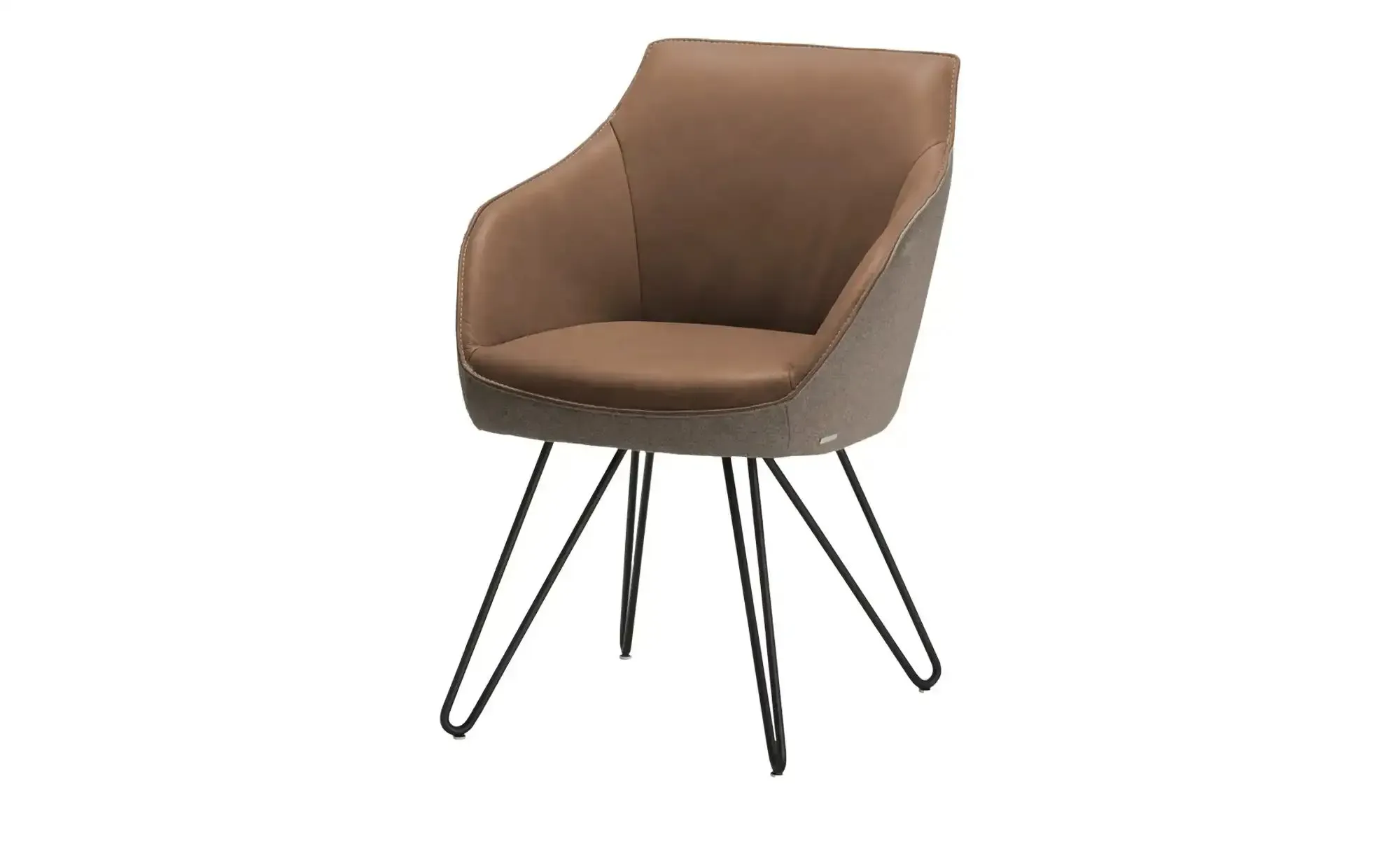 KOINOR Armlehnstuhl  Dining System 4 ¦ braun ¦ Maße (cm): B: 60 H: 84 T: 67.0