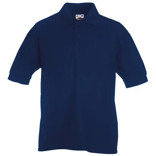 Fruit of the Loom: Kids` Polo 65:35 63-417-0, Größe:140 (9-11);Farbe:Navy - 140
