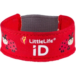 Littlelife Ladybird Child Id Bracelet Rot