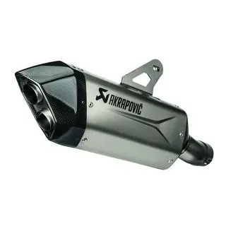 Akrapovic Slip-on Line Auspuffsystem mit EG-BE Titan, Carbon, Edelstahl