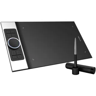 XPPen Deco Pro M Grafiktablett, 11x6 Zoll Zeichenpad zum Malen, 60° Tilt, zeichentablett mit Stift zum digitalen Zeichnen