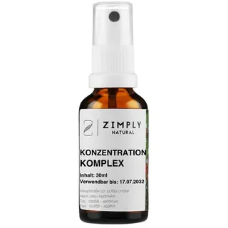 Zimply Natural Konzentration Komplex Spray 30 ml