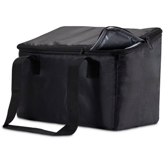 Achilles Kühltasche für Beifahrer-Organizer Kühleinsatz für Rücksitz-Box Mülleimer für Autositz-Tasche Auto-Mülleimer, 16x24x20cm (Schwarz)