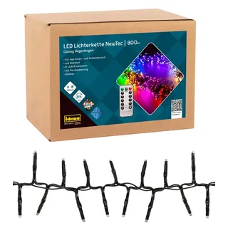 IDENA Lichterkette NewTec 800 LED Regenbogen