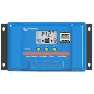 Victron Energy BlueSolar PWM-LCD&USB 12/24V-20A