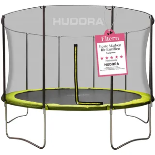 Hudora Fabulous Trampolin 400 V mit Sicherheitsnetz Ø 400 cm