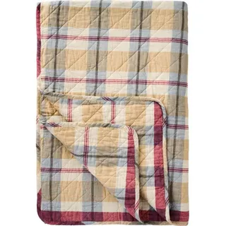 ib laursen Quilt mit Buntem Karomuster 180 x 130 cm