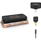 Tefal Kochgerät für 8 Personen, Innen- und Aussenbereich, XL-Pfannen, Food & Co, Tischgrill