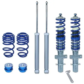 JOM BlueLine Gewindefahrwerk passend für Skoda Fabia 5J inkl. Kombi-Modelle 1.2 TSI / TDI 1.4, 1.4 TDI, 1.6, 1.6 TDI, 1.9TDI, 2.0TDI Baujahr 2007 - 2014