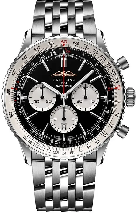 Breitling Chronograph Navitimer Chrono B01 AB0137211B1A1 - silber