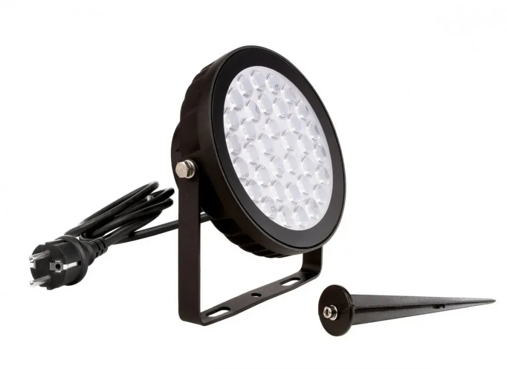 Deko-Light Erdspießstrahler RF-smart Spot 25W RGB+2700-6500K Schwarz