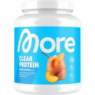 MORE Nutrition Clear Protein Pfirsich Eistee Drink 600 g