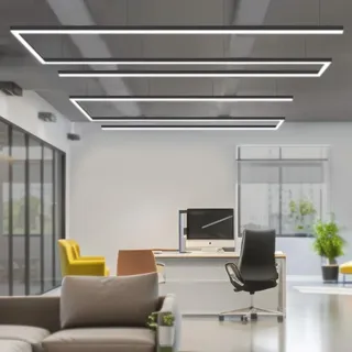 LED Linearleuchte Click CCT Schwarz - Ausführung: 200cm 80W