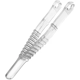 Sterile Einwegzange zum Piercing aus Kunststoff, 10 Stück, leicht zu biegende Warrior-Einmalzange Septum