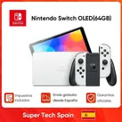 Nintendo Switch OLED-Modell 64 GB 7,0 Zoll OLED-Bildschirm Tragbare Handheld-Spielekonsole HDMI 1.4 Unterstützt mehrere Sprachen