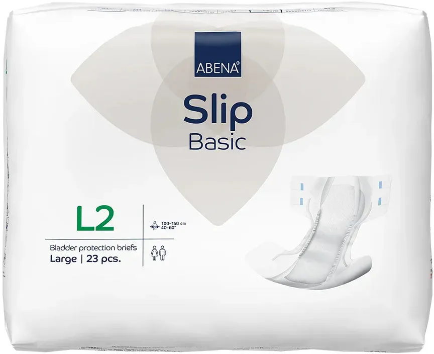 Abena Slip Basic L2 All-in-One-Slips 4 x 23 = 92 Stück