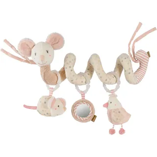 Fehn Greifspielzeug »feehnLAND, Activity-Spirale Maus«, rosa