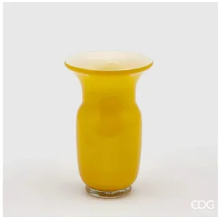 enzo de gasperi Dekovase Blumenvase im Stil von Murano Höhe 26 cm Ø 16,5 cm (verschiedene Größen können kombiniert werden) rot